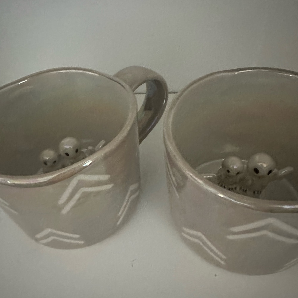 2 Owl you need is love 🦉💕 cups Anthropologie